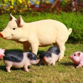 景區仿真小豬雕塑