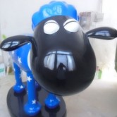 玻璃鋼動漫羊雕塑