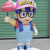 玻璃鋼動漫小女孩雕塑