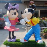 玻璃鋼動漫米老鼠雕塑