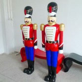 玻璃鋼西方人物雕塑