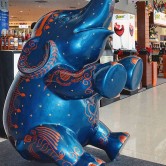 玻璃鋼雕塑大象