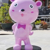 玻璃鋼公仔小熊雕塑